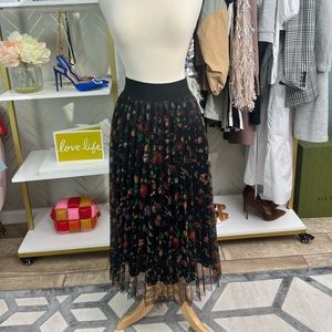 H&M floral maxi skirt